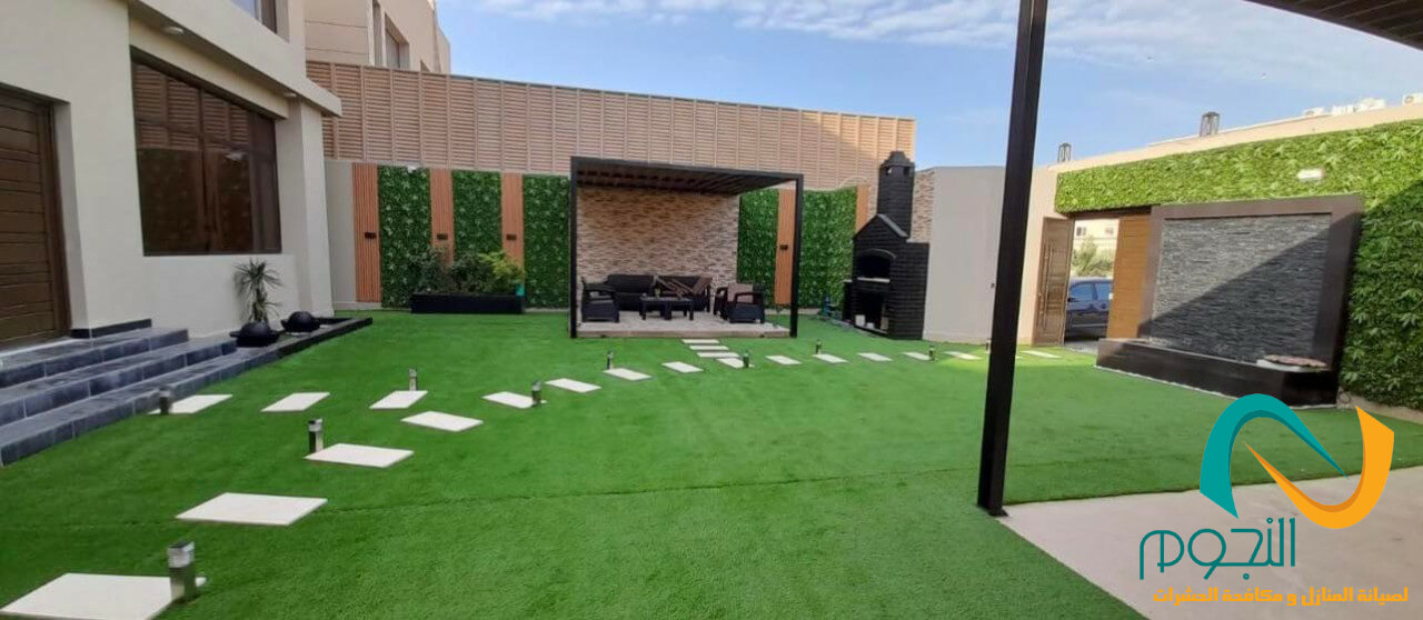 تنسيق حدائق فلل بمكة