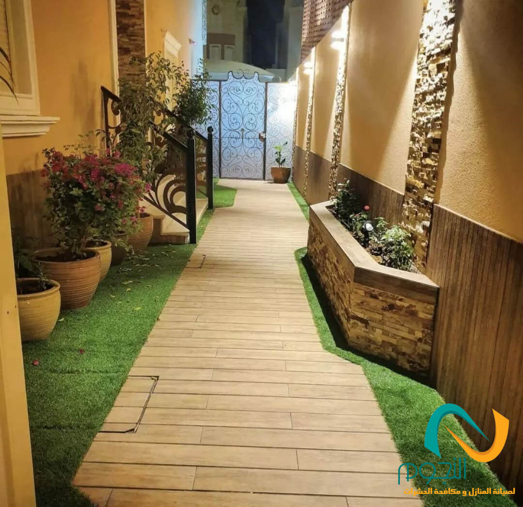 تنسيق حدائق منزلية بمكة