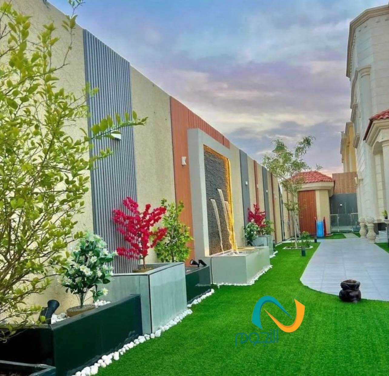 تصميم شلالات