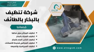 شركة تنظيف بالبخار بالطائف