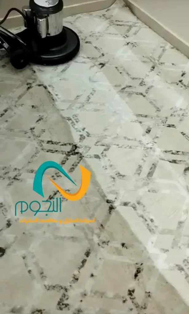 تنظيف السجاد بالبخار قبل وبعد