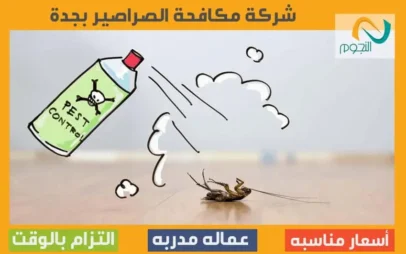 شركة مكافحة الصراصير بجدة