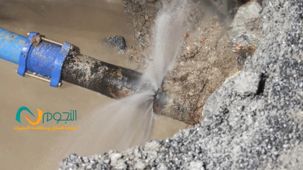 كشف تسربات المياه تحت الأرض