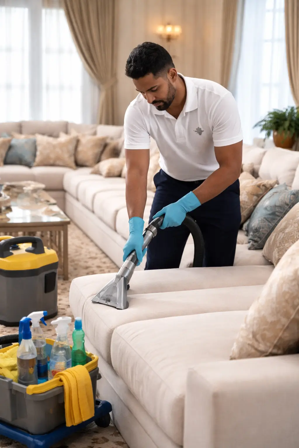 خدمة تنظيف المجالس بالطائف